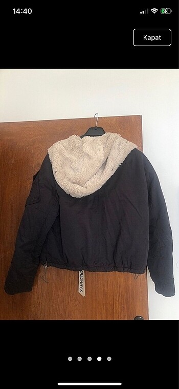 Bershka MONT BERSHKA ZARA STRADİVARİOUS PULL AND BEAR MAVİ
