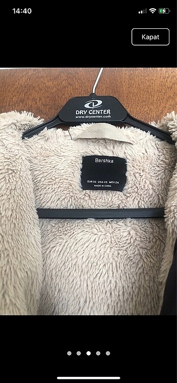 s Beden MONT BERSHKA ZARA STRADİVARİOUS PULL AND BEAR MAVİ