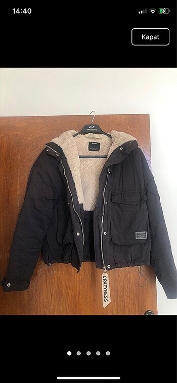 MONT BERSHKA ZARA STRADİVARİOUS PULL AND BEAR MAVİ