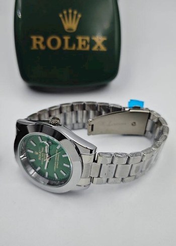Yeşil Kadranlı Rolex Erkek Saati - Görsel 5