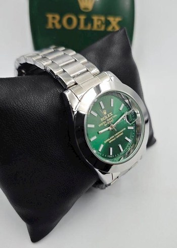 Yeşil Kadranlı Rolex Erkek Saati - Görsel 3