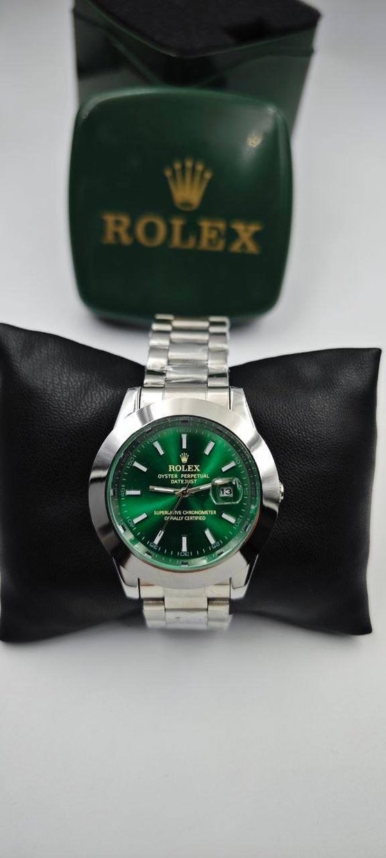 Yeşil Kadranlı Rolex Erkek Saati - Görsel 2