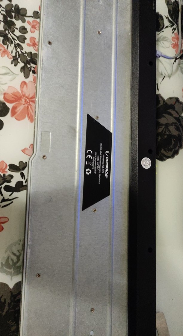 Renkli Işıklı rampage gaming Klavye - Görsel 5