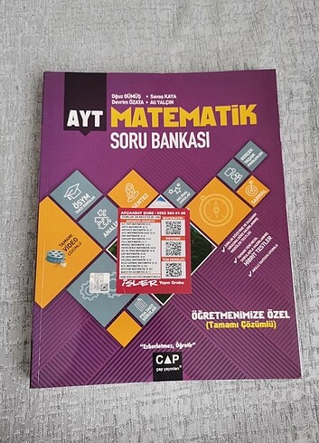 AYT - TYT, MATEMATİK SORU BANKASI 