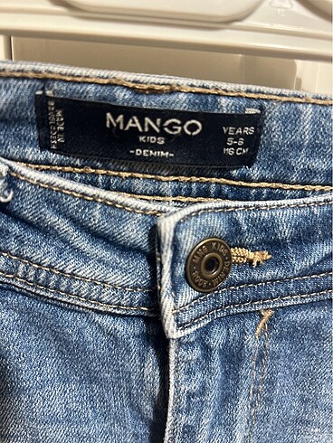 5 Yaş Beden Mango Erkek Çocuk Kot Pantolon