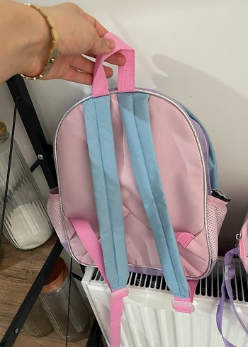 Pembe Unicorn Desenli Çocuk Çantası - Görsel 2