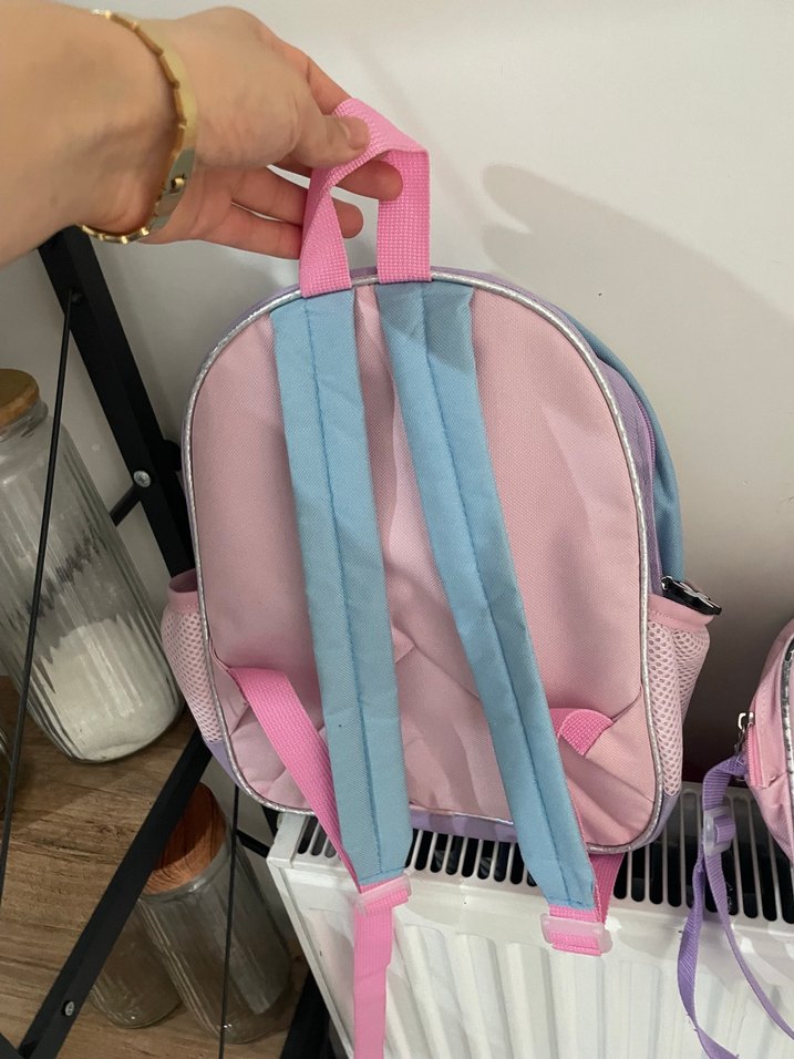 Pembe Unicorn Desenli Çocuk Çantası - Görsel 2