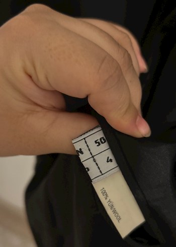 Düğmeli Siyah Erkek Takım Ceketi - Görsel 6