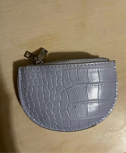 Beden Mango yarım daire lila cüzdan