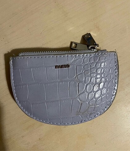 Mango yarım daire lila cüzdan