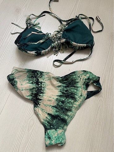 s Beden H&m püsküllü bohem bikini takımı