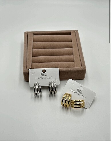 GOLD ÇELİK KÜPE