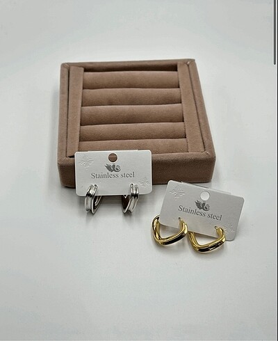 GOLD ÇELİK KÜPE