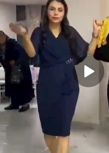 40 Beden lacivert Renk Kısa Kollu Drapeli Lacivert Midi boy