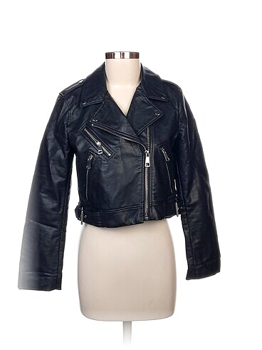 Zara Deri Ceket %70 İndirimli.