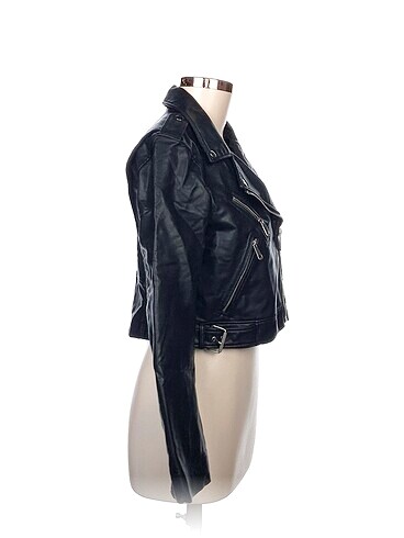 Zara Zara Deri Ceket %70 İndirimli.