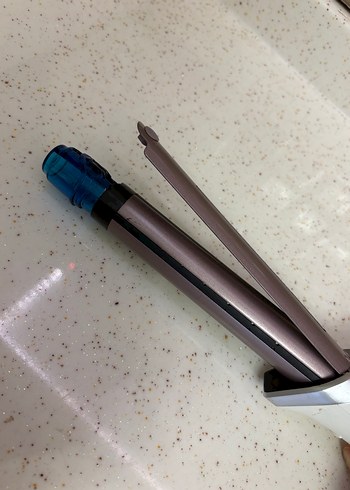 Rowenta buharlı saç maşası 25Beyaz ve gri saç şekillendirici - Görsel 2