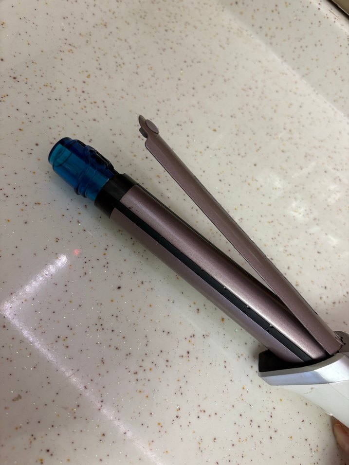 Rowenta buharlı saç maşası 25Beyaz ve gri saç şekillendirici - Görsel 2