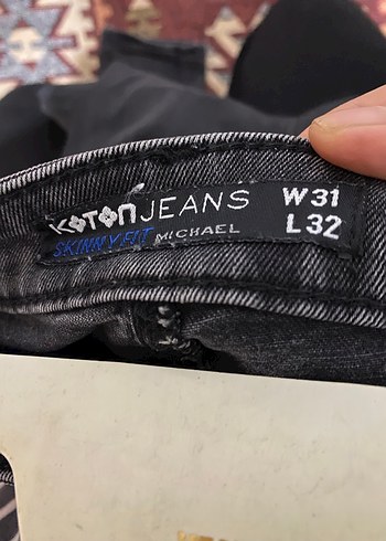 Gri Regular erkek Kot Pantolon - Görsel 3