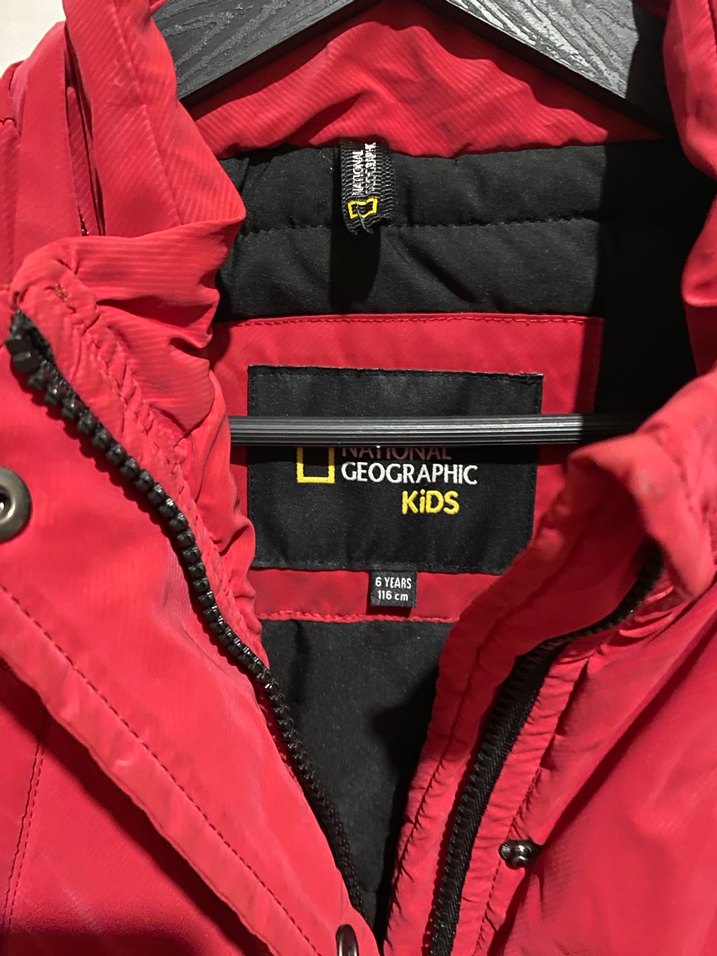 Düğmeli Kırmızı çocukCeket - Görsel 3