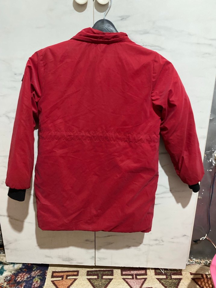 Düğmeli Kırmızı çocukCeket - Görsel 2