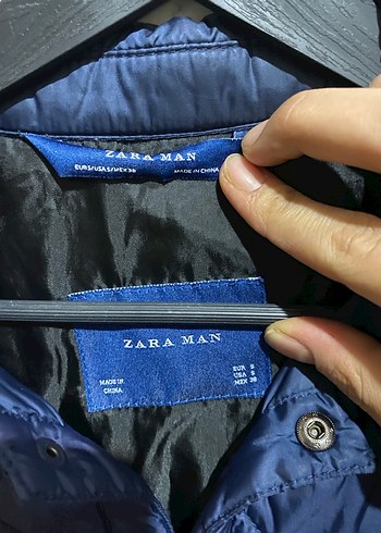 Zara Düğmeli Lacivert Erkek Günlük Mont - Görsel 3