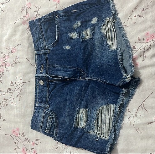 Denim şort