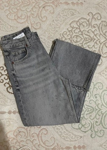 Gri Kadın Jean