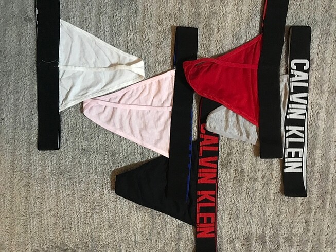 Calvin Klein 5?li kadın ipli tanga