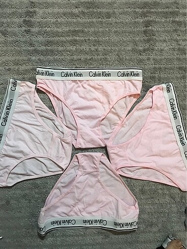 l Beden kırmızı Renk 4 Lü kadın slip model
