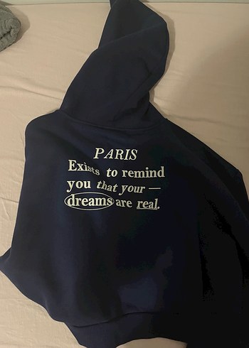 Koton fermuarlı crop lacivert hırka - Görsel 2