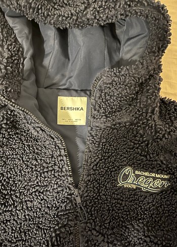 Bershka crop peluş mont - Görsel 3