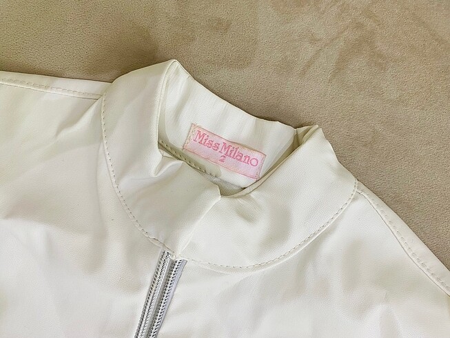 Çocuk deri ceket - Görsel 2