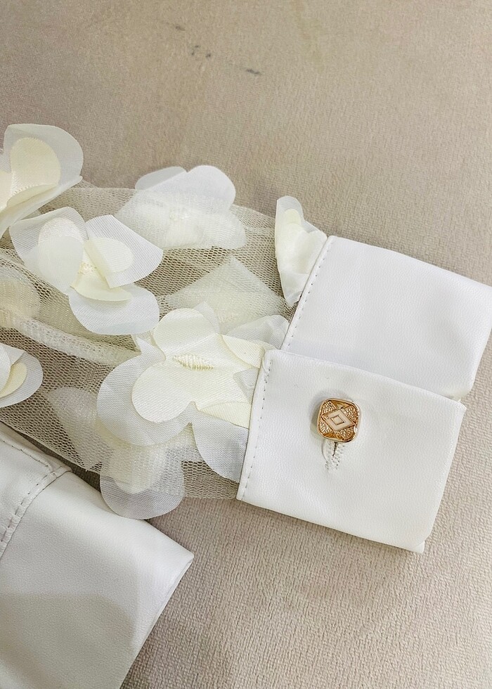 Çocuk deri ceket - Görsel 4