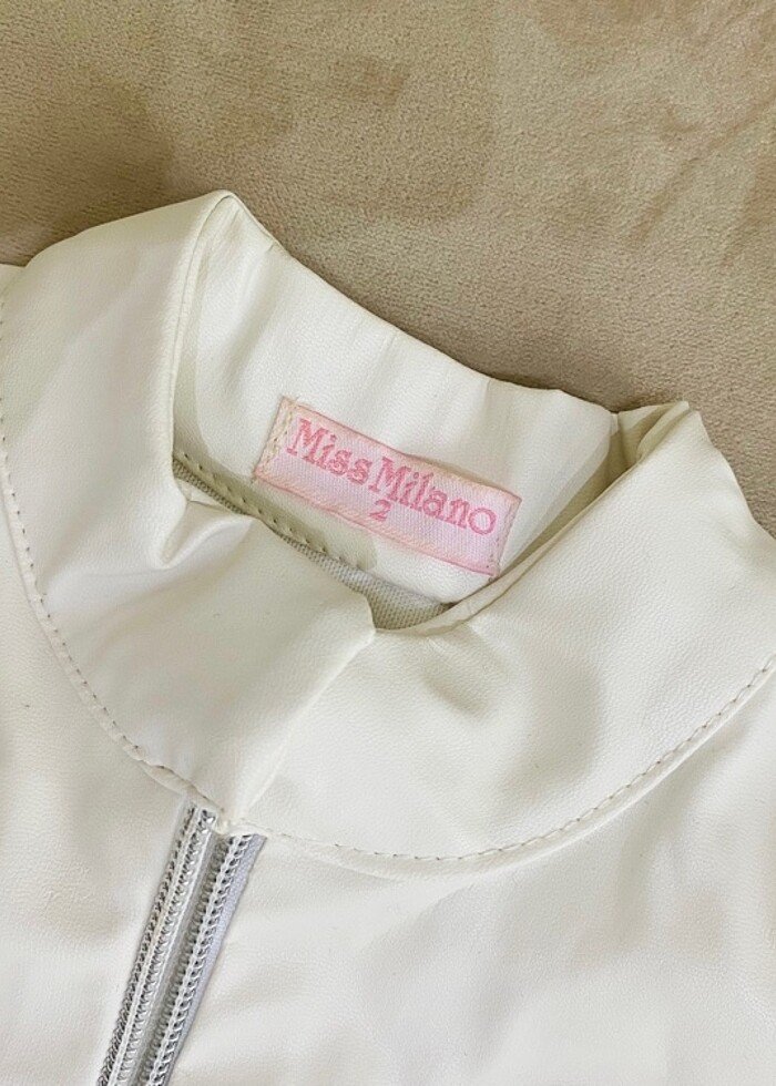 Çocuk deri ceket - Görsel 2