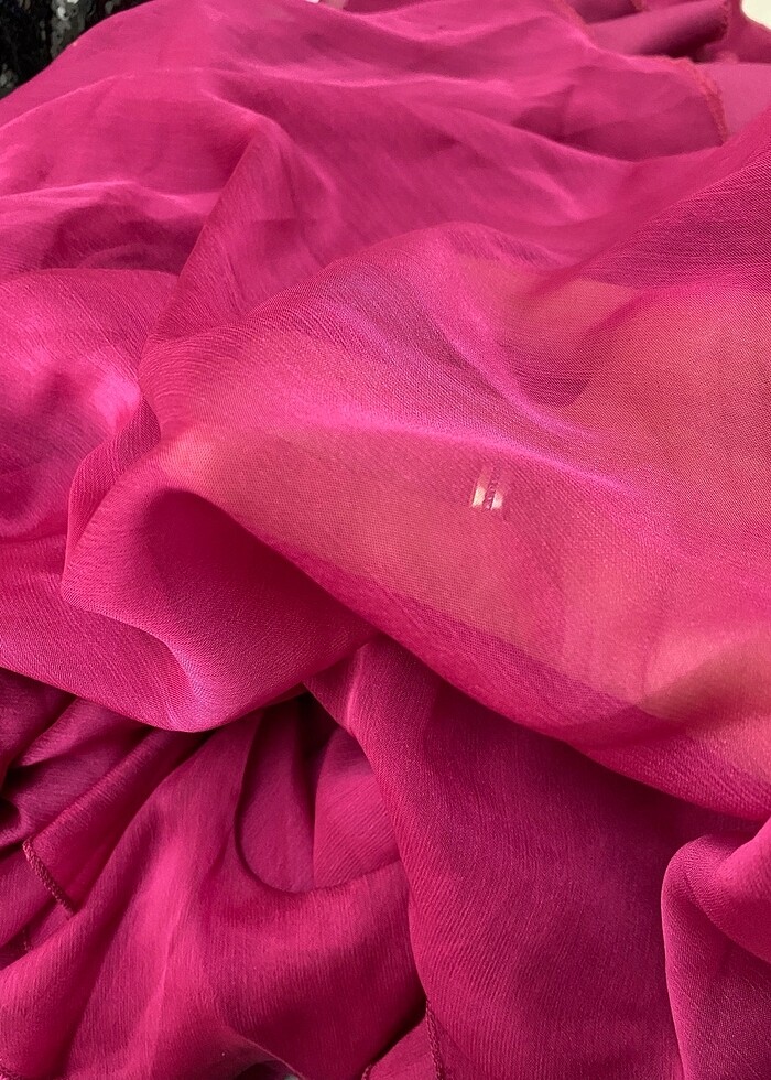 Düşük omuz elbise - Görsel 5