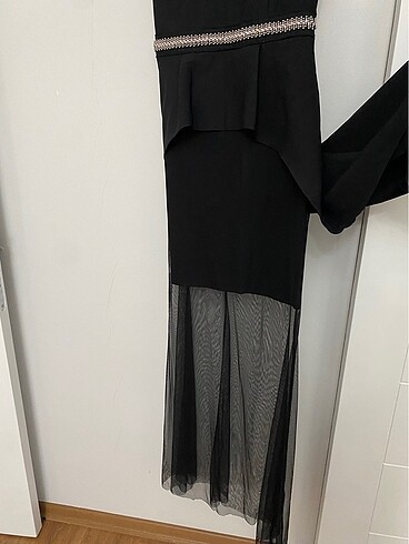 Siyah elbise - Görsel 4