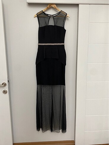 Siyah elbise - Görsel 9