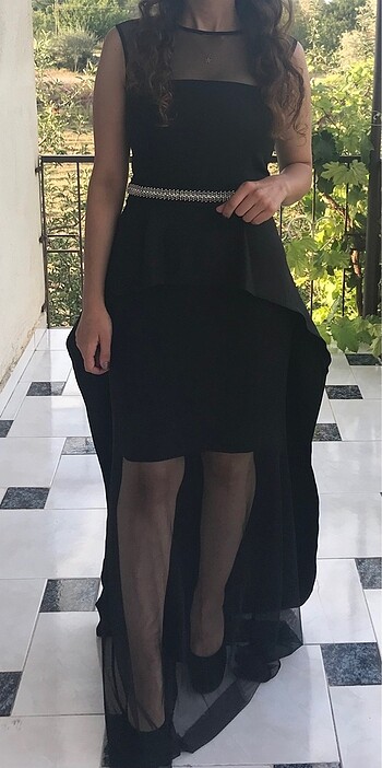 Siyah elbise - Görsel 11