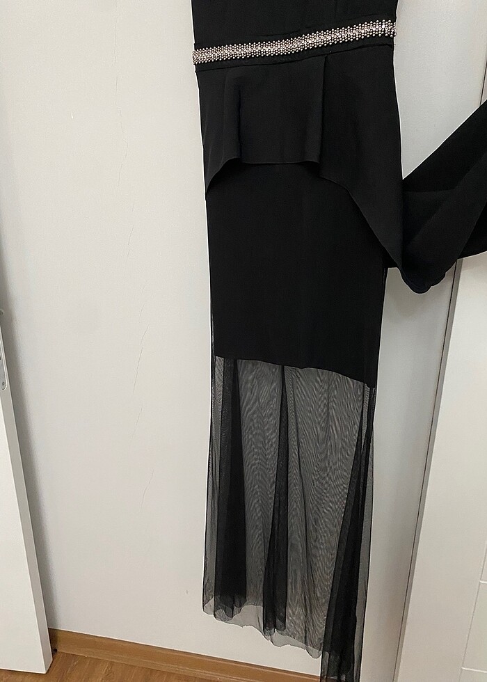 Siyah elbise - Görsel 4