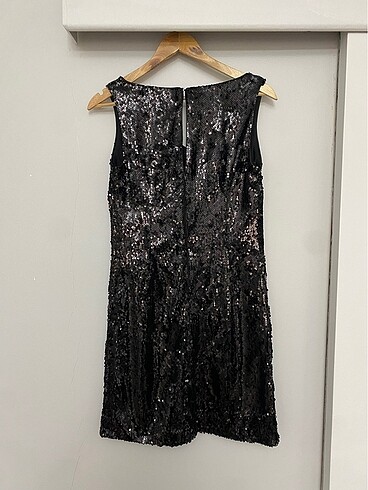 Payetli mini elbise - Görsel 3