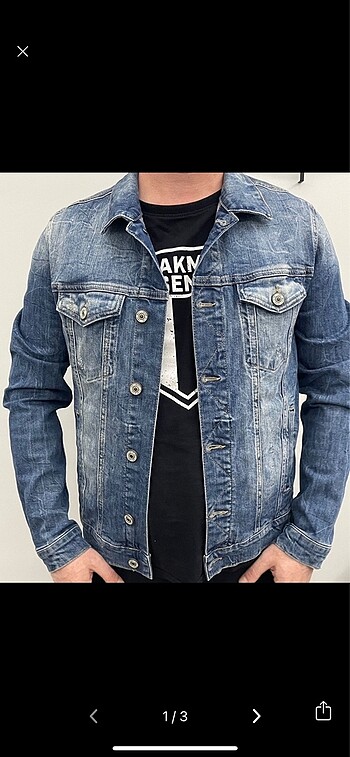 MAVİ JEANS KOT CEKET