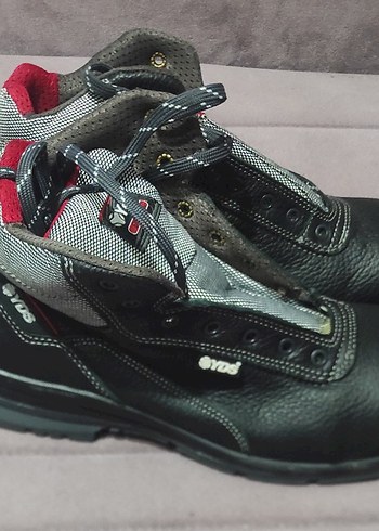 Siyah Gri çelik burunlu iş botu - Görsel 5