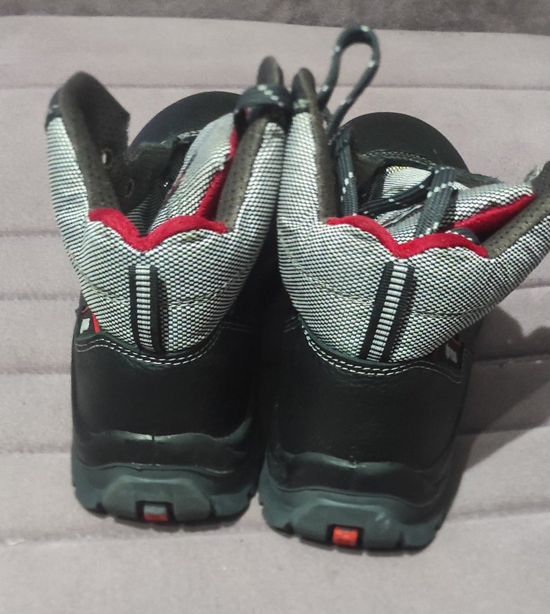 Siyah Gri çelik burunlu iş botu - Görsel 3