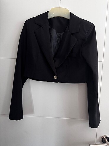 Kısa Blazer ceket