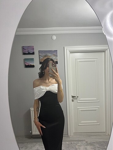 Zara Saten elbise