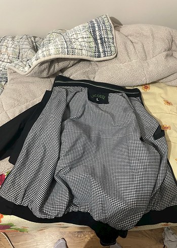 Lacoste Lacoste Siyah Fermuarlı Erkek Ceket