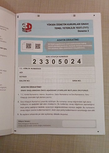 YKS 3'lü Denemeler - Görsel 14