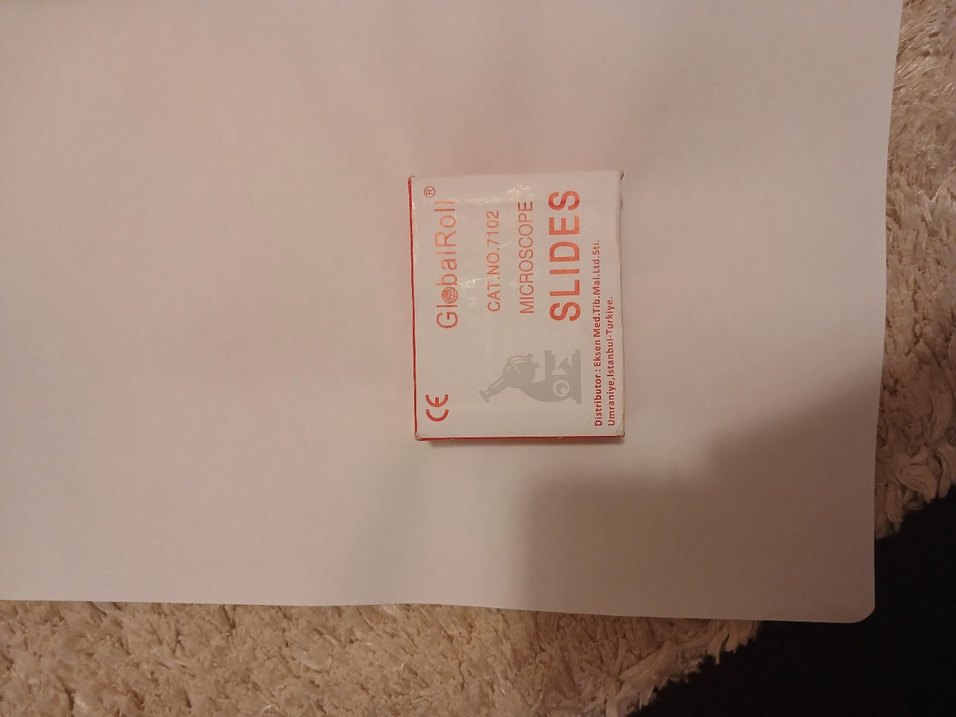 Beyaz Mikroskop Lamı ve Lameli - Görsel 2