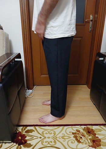 Siyah Erkek Normal Boy Pantolon - Görsel 3